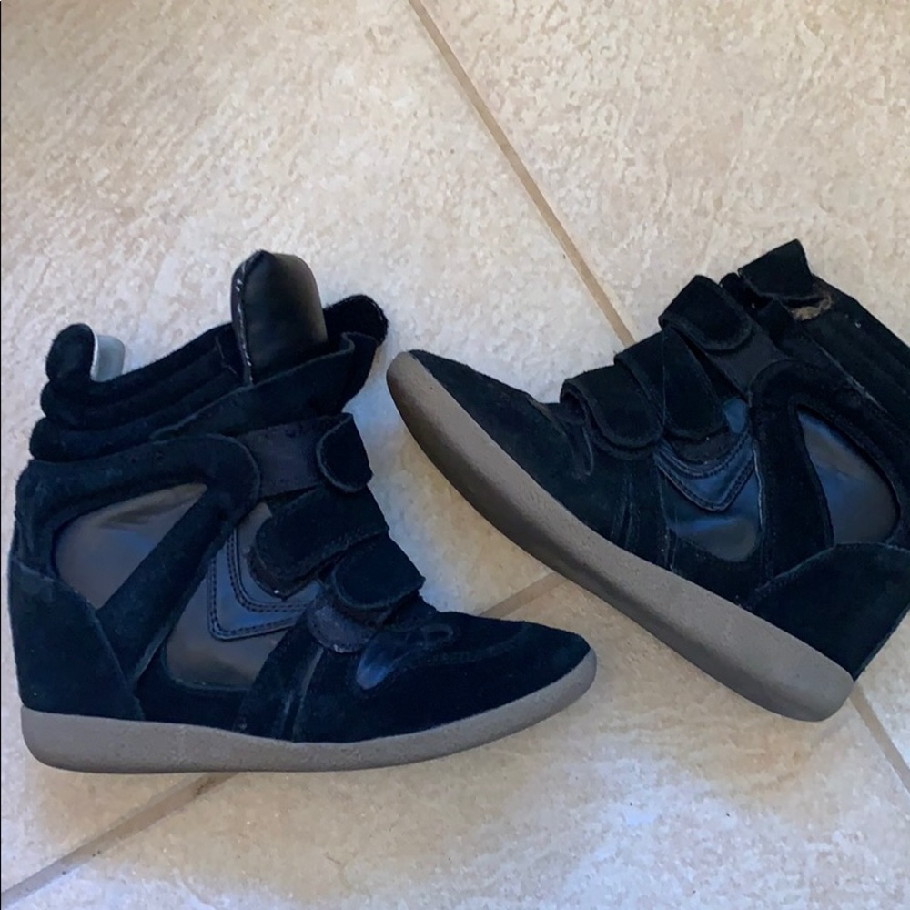 Steve Madden wedge sneaker shoes